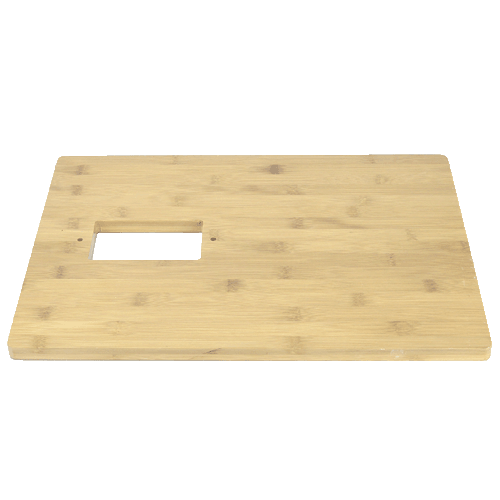 Universal Bamboo Base Board for MM 2 Roller and 3 Roller Grain Mill - KegLand
