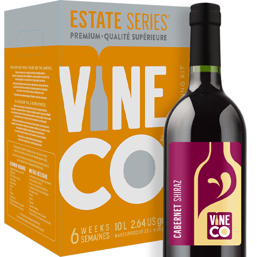 VineCo - Estate Series Cabernet Shiraz (Australia) - Wine Making Kit - KegLand