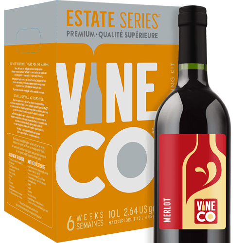 VineCo - Estate Series Merlot (California) - Wine Making Kit - KegLand
