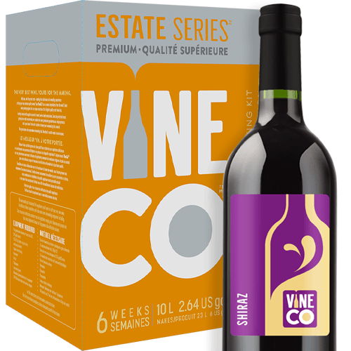 VineCo - Estate Series Shiraz (Australia) - Wine Making Kit - KegLand