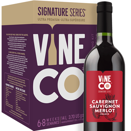 VineCo - Signature Series Cabernet Sauvignon Merlot (France) - Wine Making Kit - KegLand