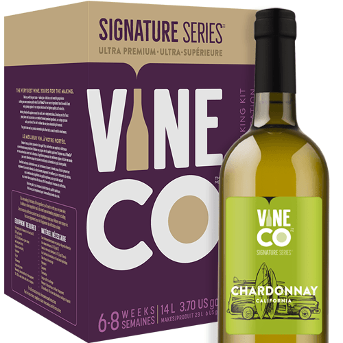 VineCo - Signature Series Chardonnay (California) - Wine Making Kit - KegLand