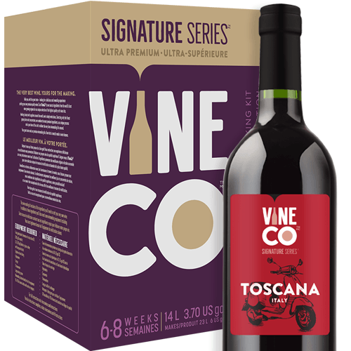 VineCo - Signature Series Toscano (Italy) - Wine Making Kit - KegLand