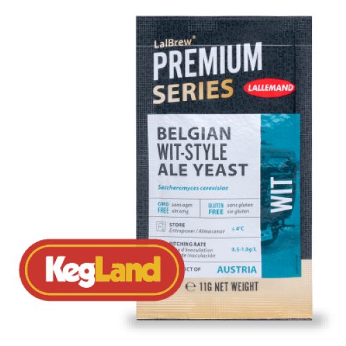 Discounted - LalBrew - Wit Belgian - Wit Style Ale Yeast x 11g Lallemand